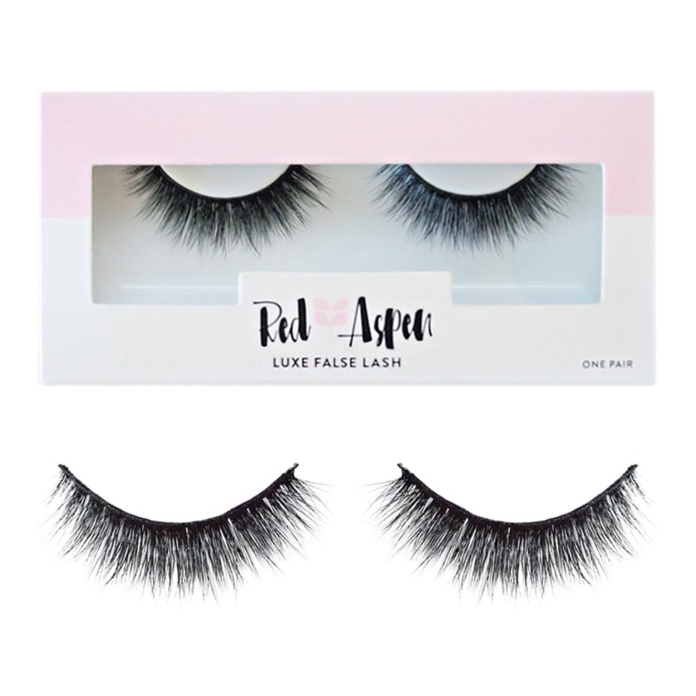 ✨New!✨Red Aspen Priya Lashes in Black, Full Volume, BNIB, Vegan w/free glue 🥰